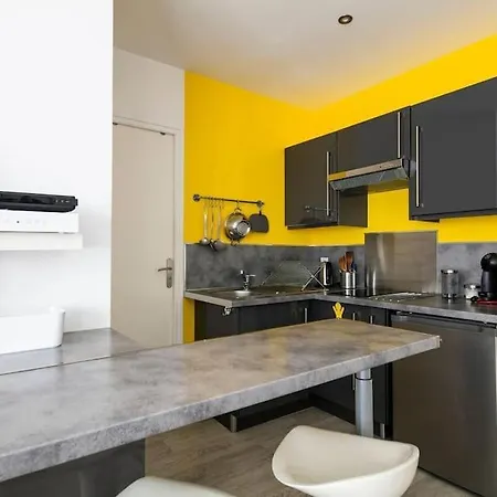 Apartamento 600m Gare Et 400m Gem: Lit Double, Wifi Fibre Grenoble